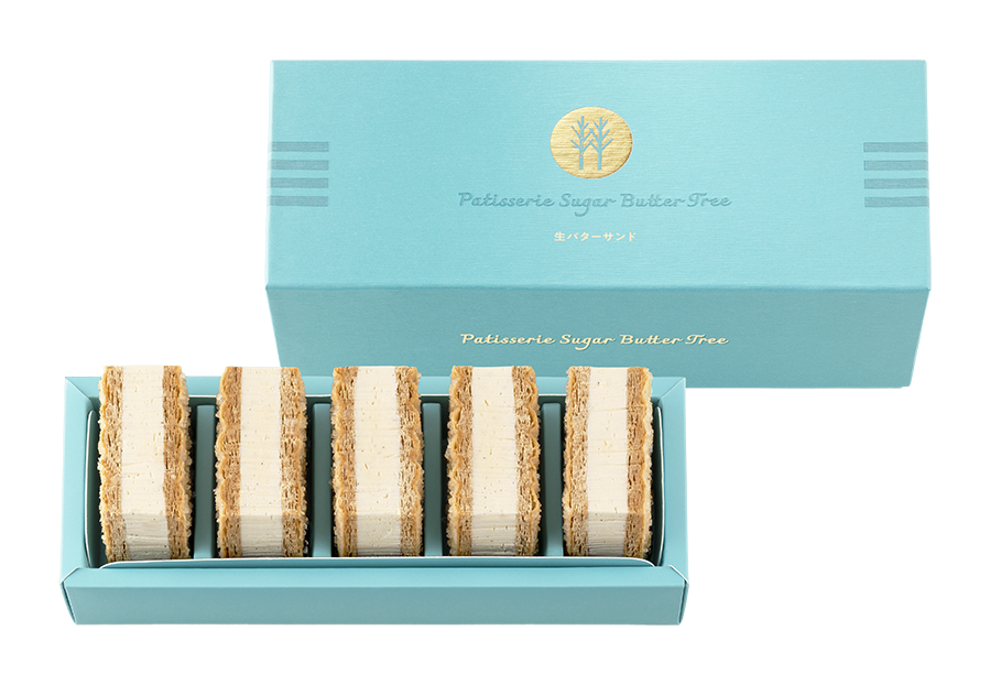 パティスリーシュガーバターの木 生バターサンド 5個入