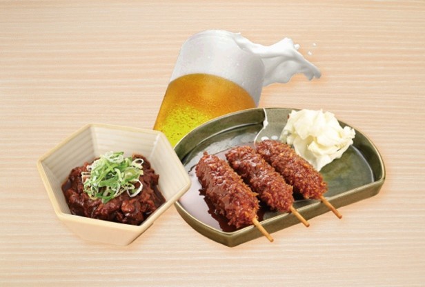 昔の矢場とん「ちょい呑みセット」