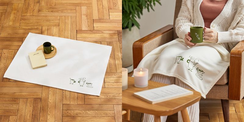 UCC福袋 オリジナルバッグ入りブランケット