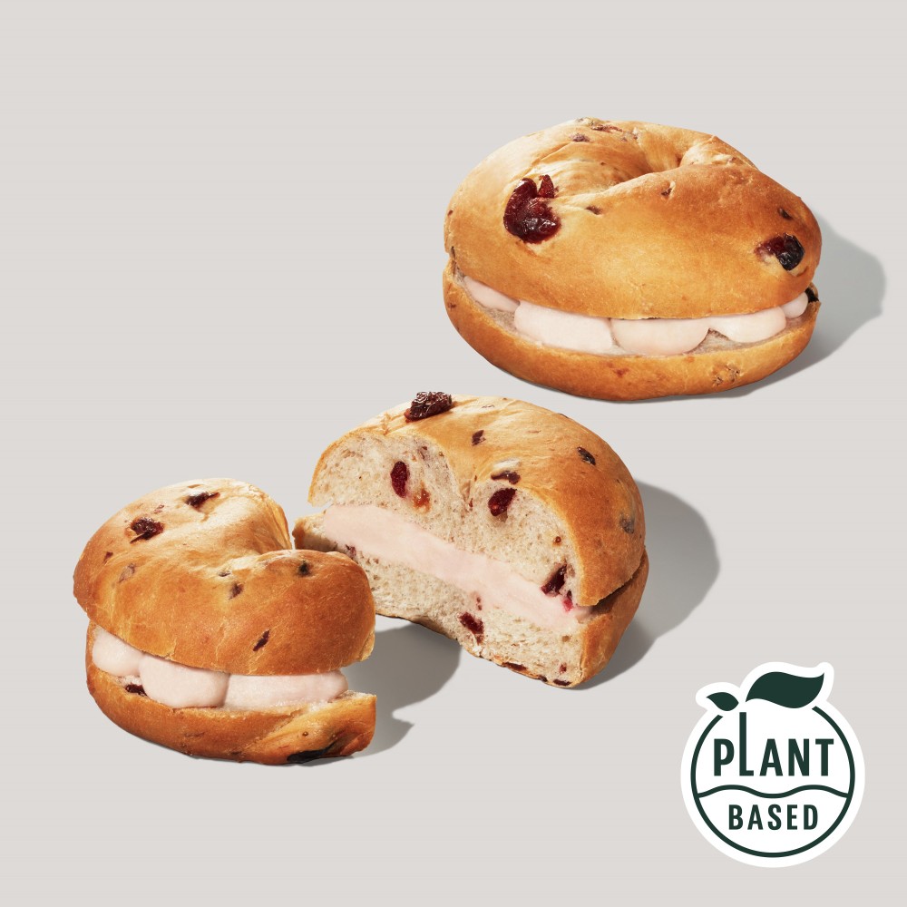 スタバ「ストロベリー&クランベリー ベーグルサンド」