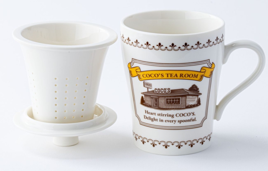 茶こし付きマグカップ