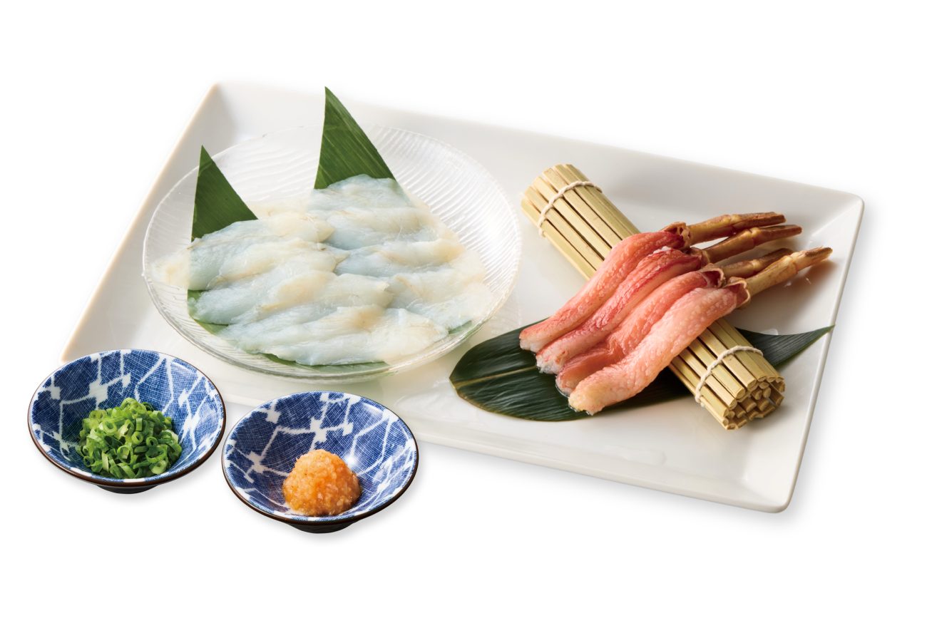 ふぐかにセット　1皿