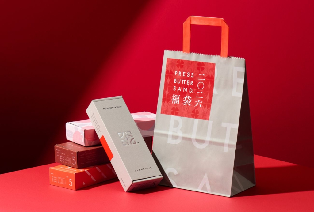 「PRESS BUTTER SAND福袋 店舗限定セット2026」