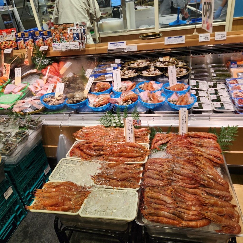 鮮魚売場
