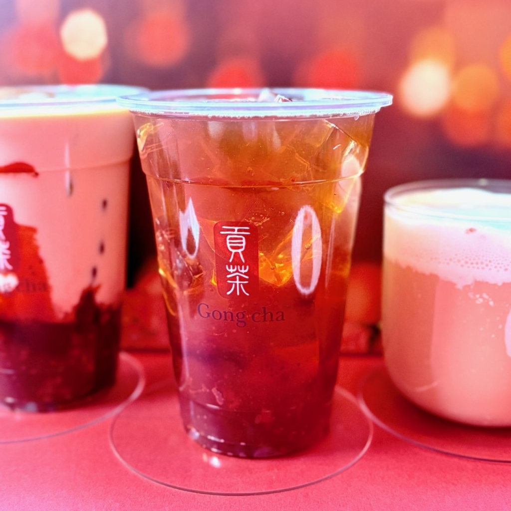 ゴンチャ「あまおう®ホリデー ティーエード」