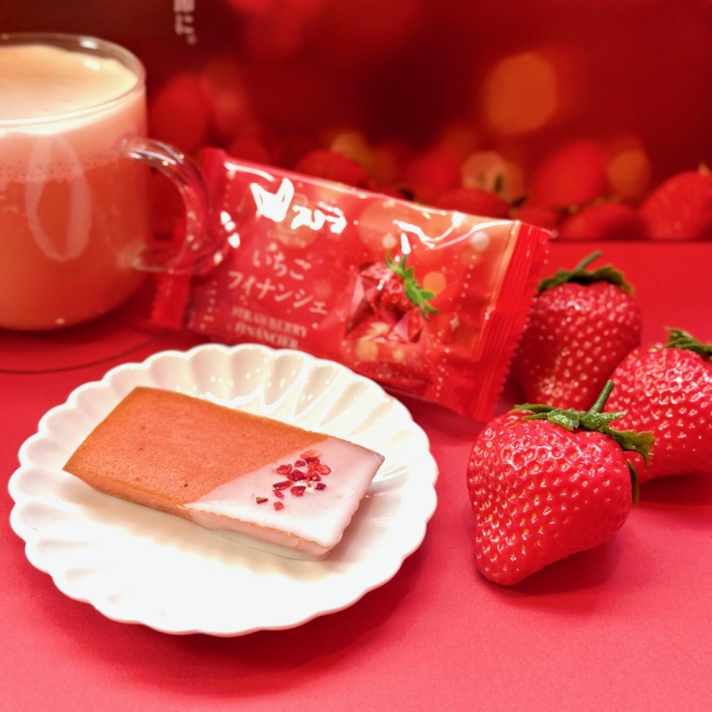 ゴンチャ「いちご フィナンシェ」