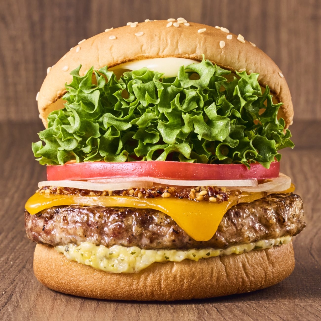 黒毛和牛チーズバーガー