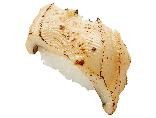 かっぱ寿司「活〆ふわとろ煮穴子炙り」