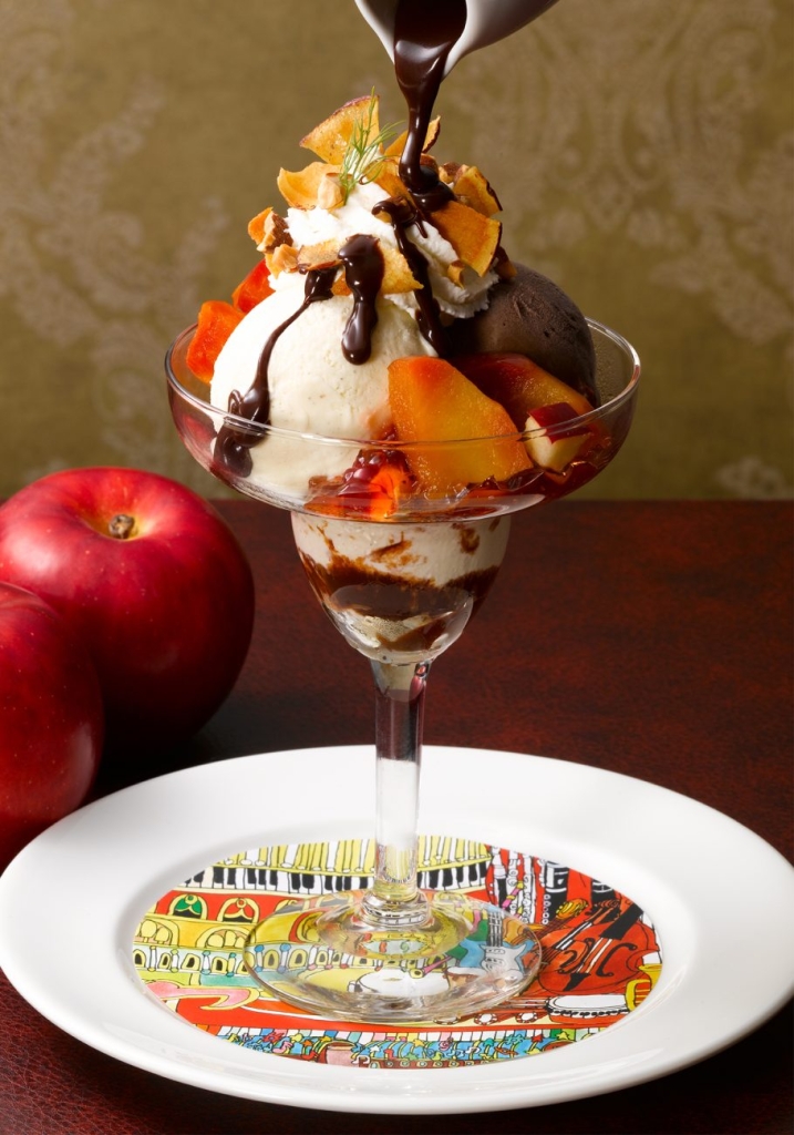 紅玉りんご＆スイートポテトの とろけるショコラ仕立て