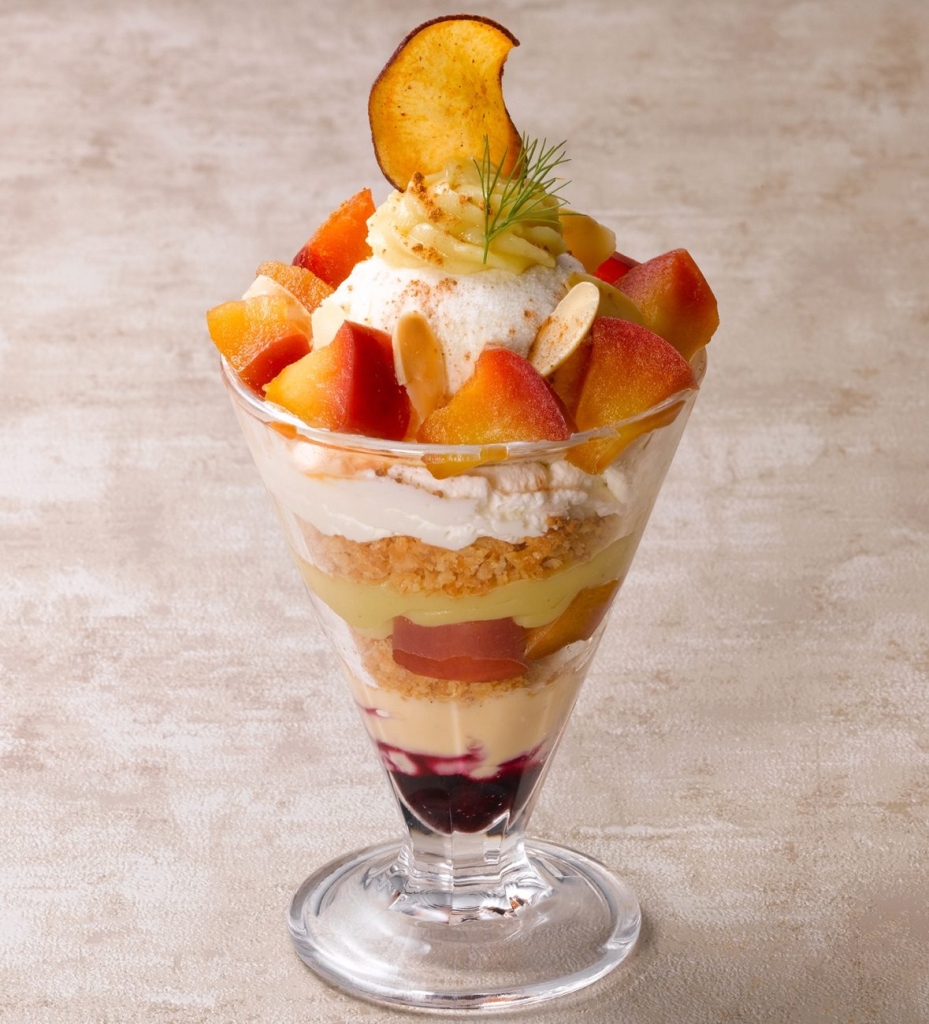 紅玉りんご&スイートポテトのパフェ