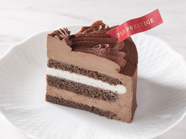 FLO「チョコレートムースケーキ」カットサイズ
