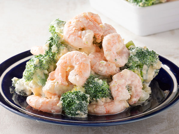 FLO「海老とブロッコリーのタルタルサラダ」