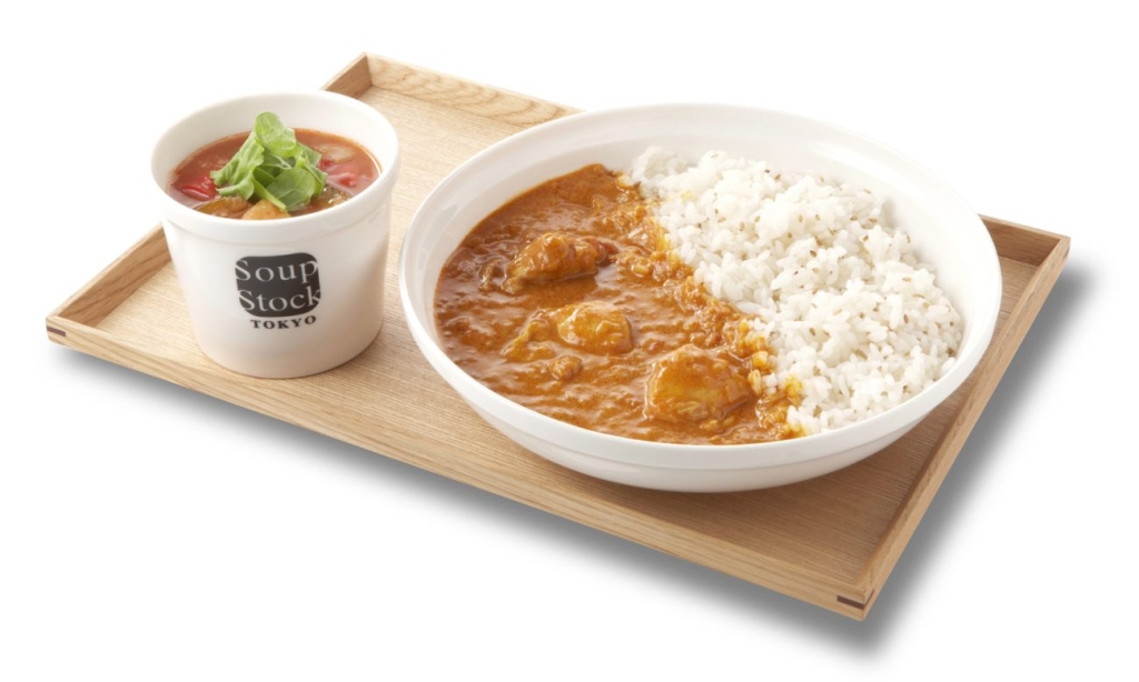 カレーとスープのセット イメージ