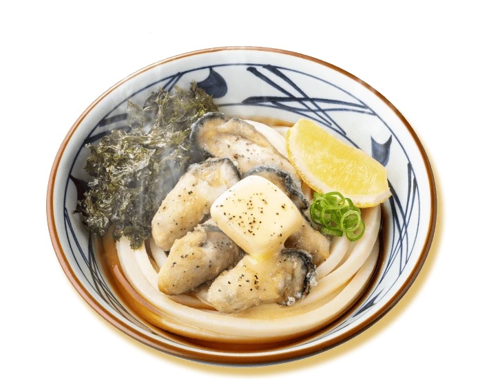 丸亀製麺「こく旨 牡蠣バターぶっかけうどん」