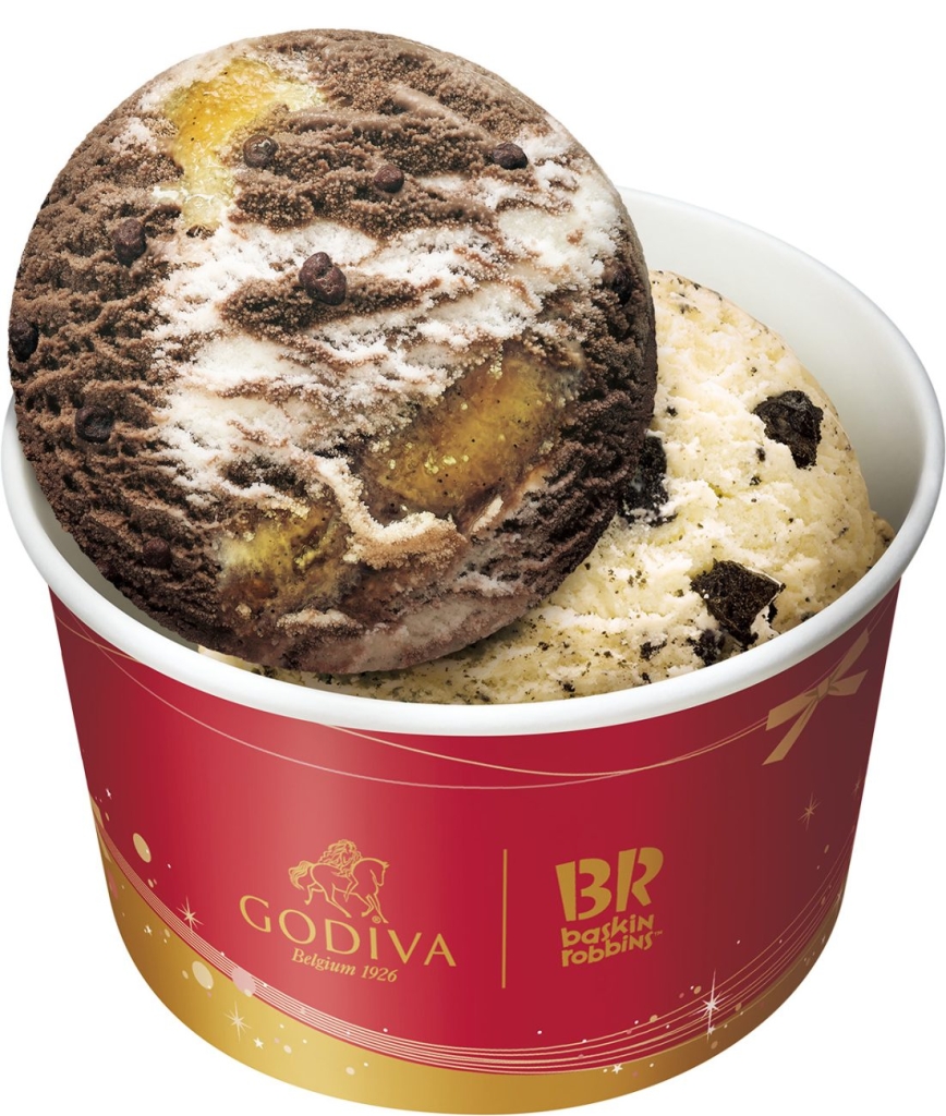 サーティワンアイスクリーム「ゴディバ ダブル」組み合わせ例