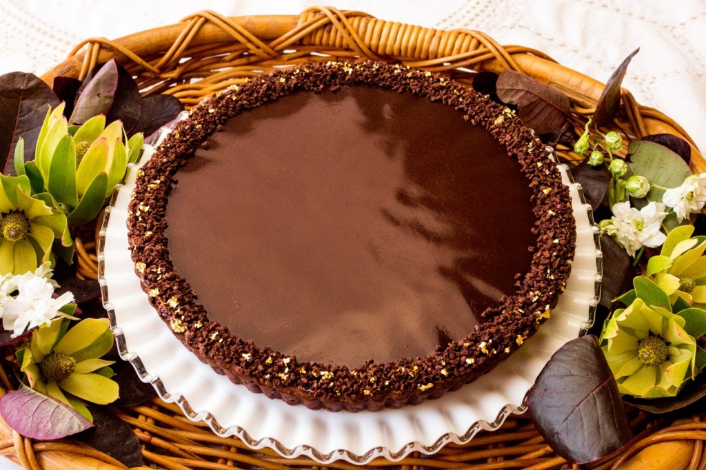 チョコレートクリームのタルト whole(25cm)