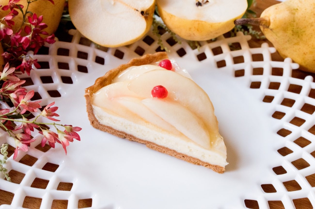 新潟県産 “ル レクチエ(洋梨)"のタルト piece