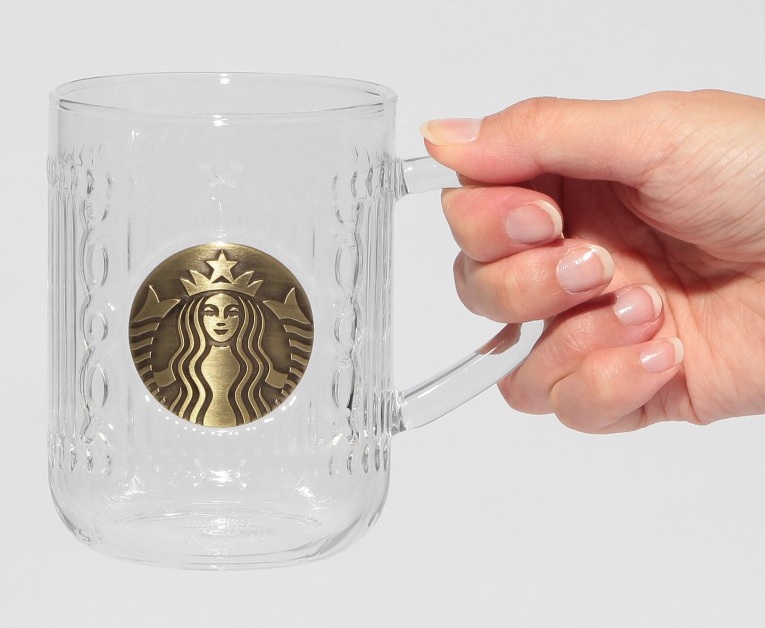 ホリデー2025耐熱グラスマグメダル355ml