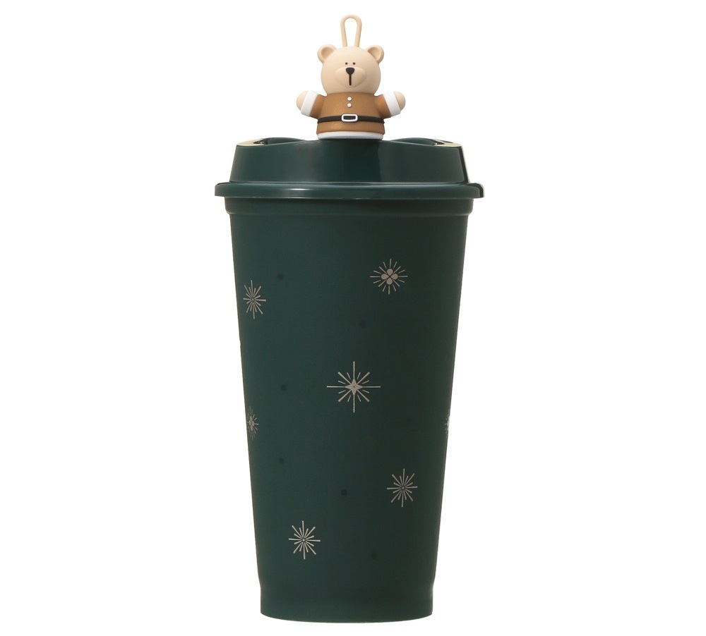 ホリデー2025リユーザブルカップ+ドリンクホールキャップベアリスタサンタセット