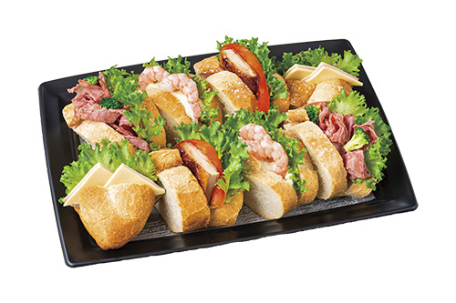 フランスパンサンド