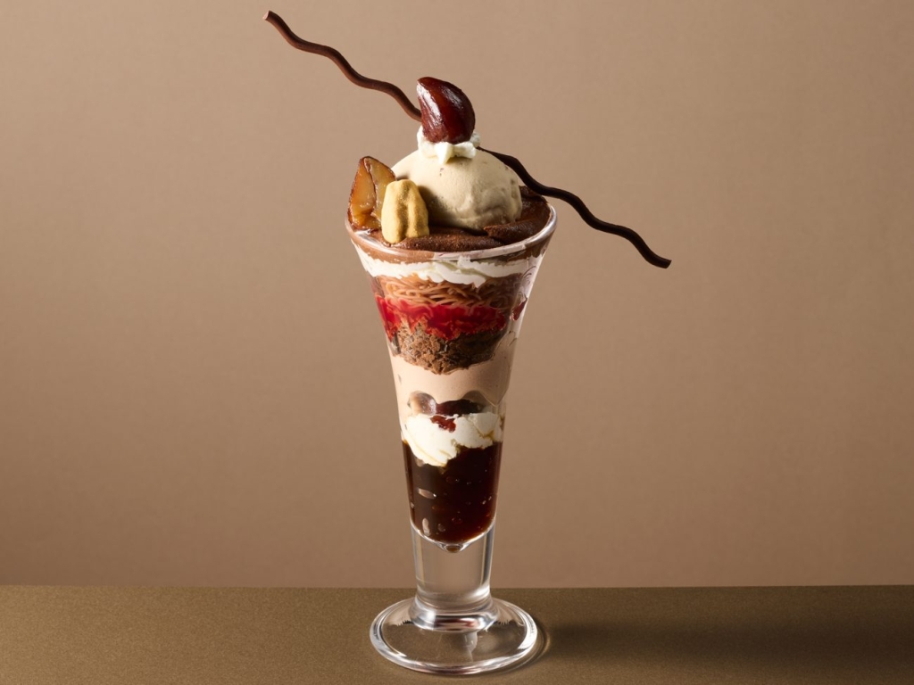 ココス「マロンとショコラのパフェ」税込1,265円