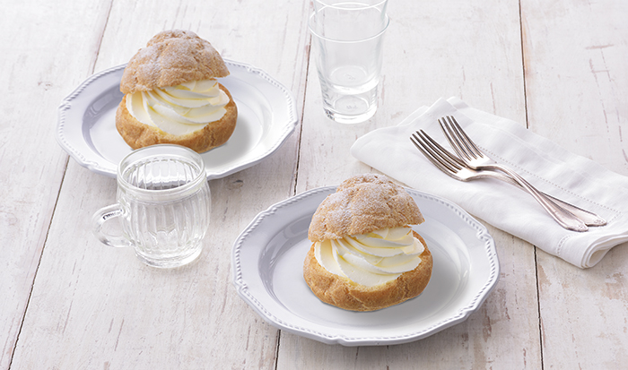 「Wシュー(クリーム&カスタード)」通年販売仕様