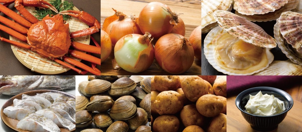 「Good JAPAN 冬のご馳走洋食」で使用する国産食材 イメージ