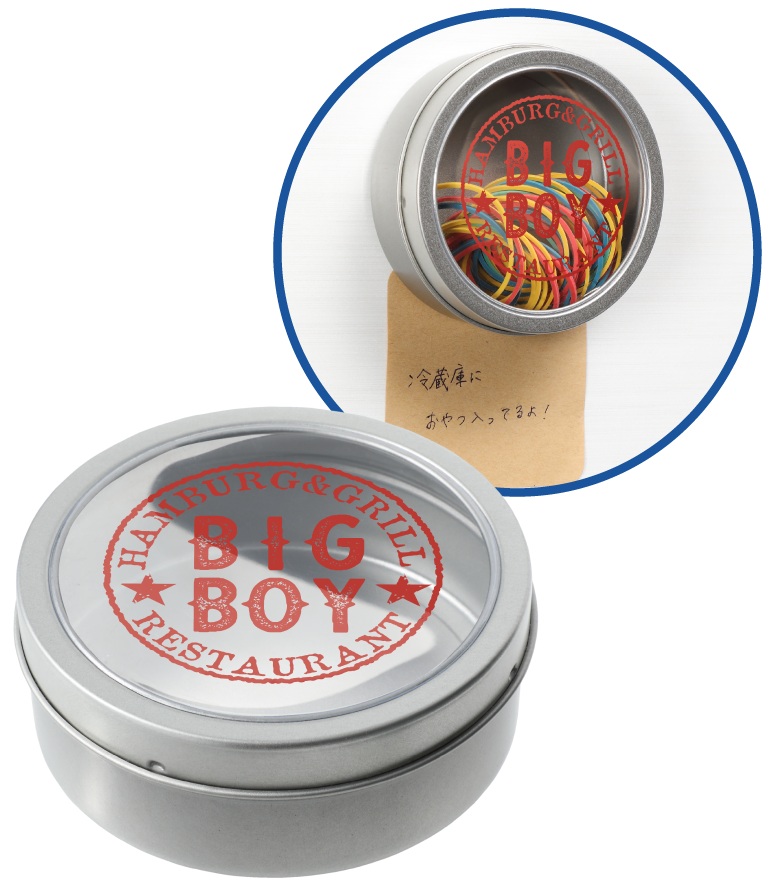 『ビッグボーイ冬の福袋2026』窓付き缶ケース