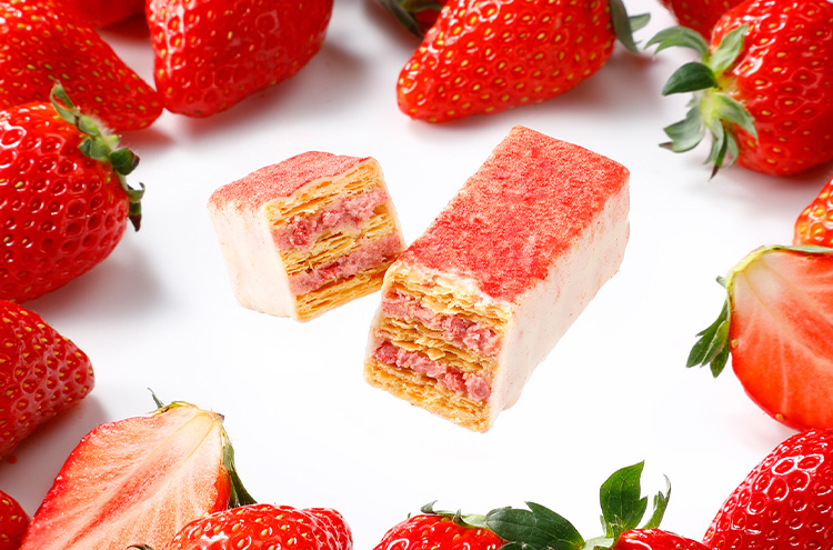 フランセ 果実をたのしむミルフィユ いちご イメージ