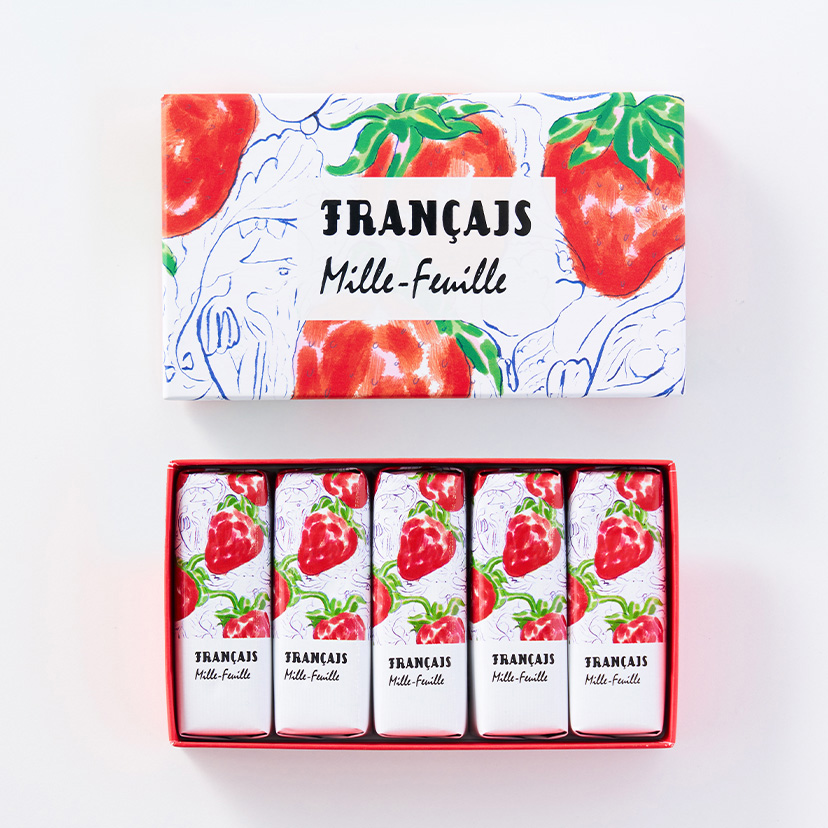 フランセ 果実をたのしむミルフィユ いちご5個入