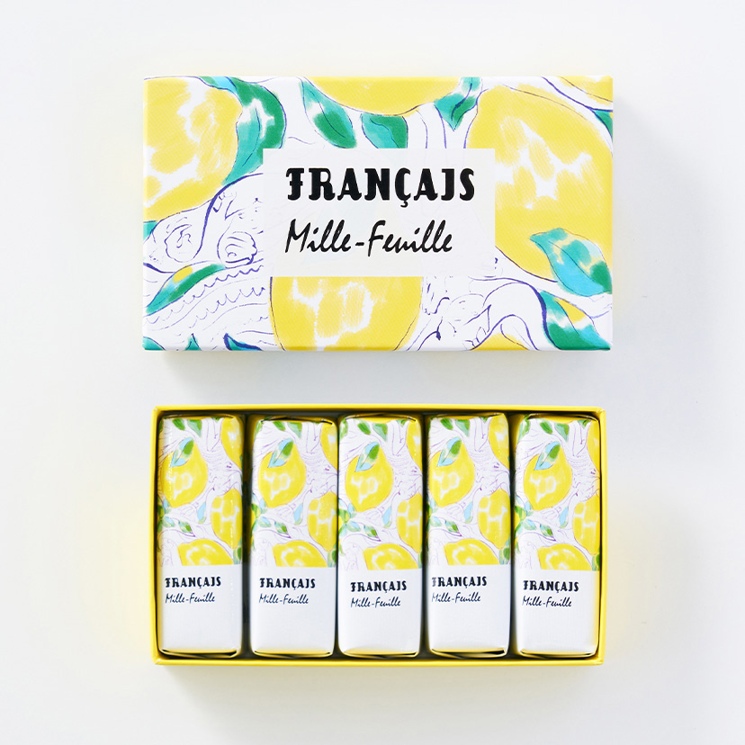 フランセ 果実をたのしむミルフィユ れもん5個入