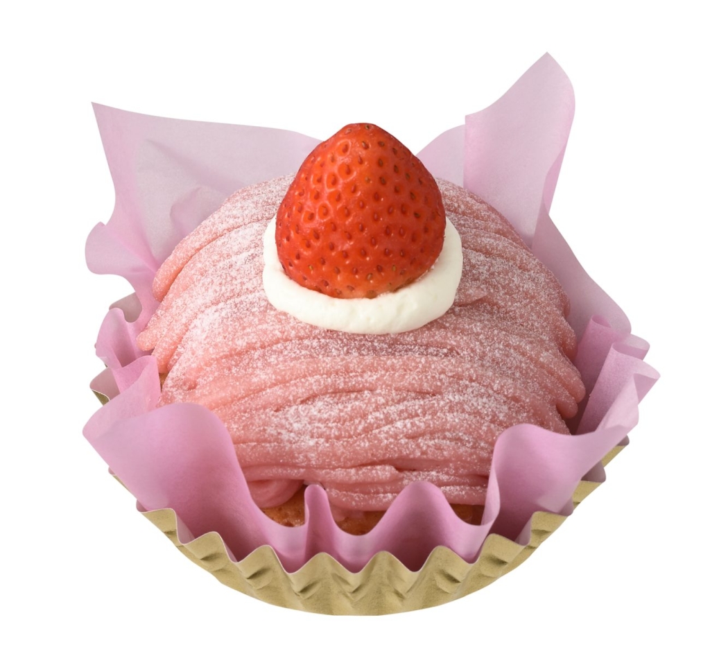【ピンク】「苺のモンブラン」
