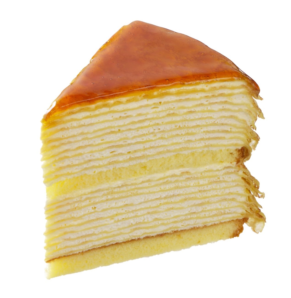 【橙】「大きなミルクレープ」