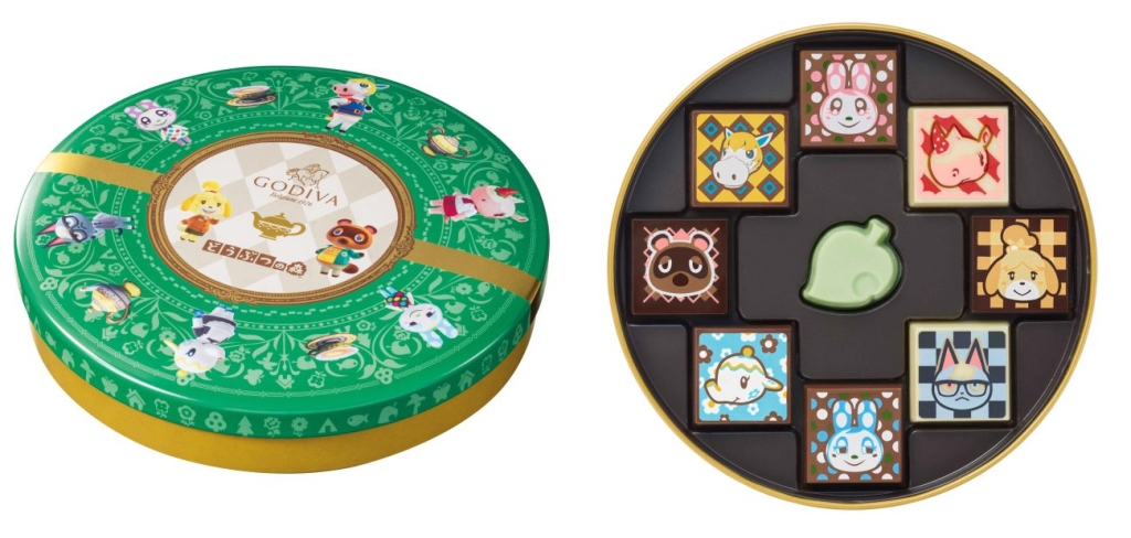 ゴディバ meets どうぶつの森 アソートメント 9粒入