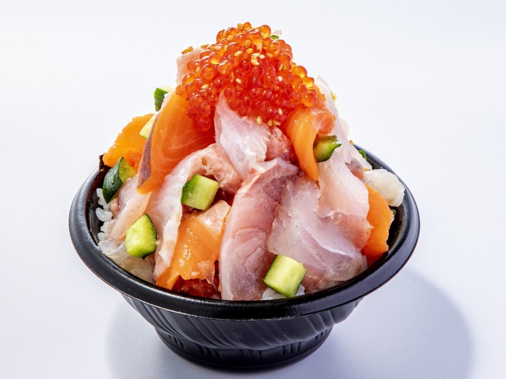 【築地カイセンノドン】つきじめし ※画像は1,860円相当