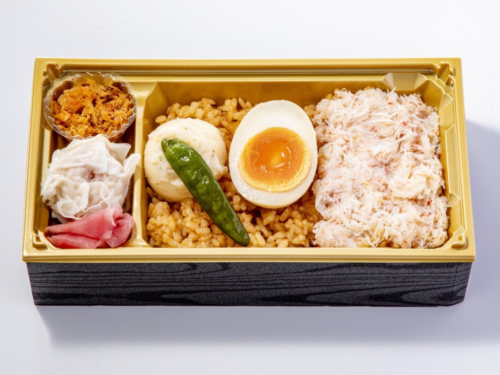 【うぶか】蟹飯弁当