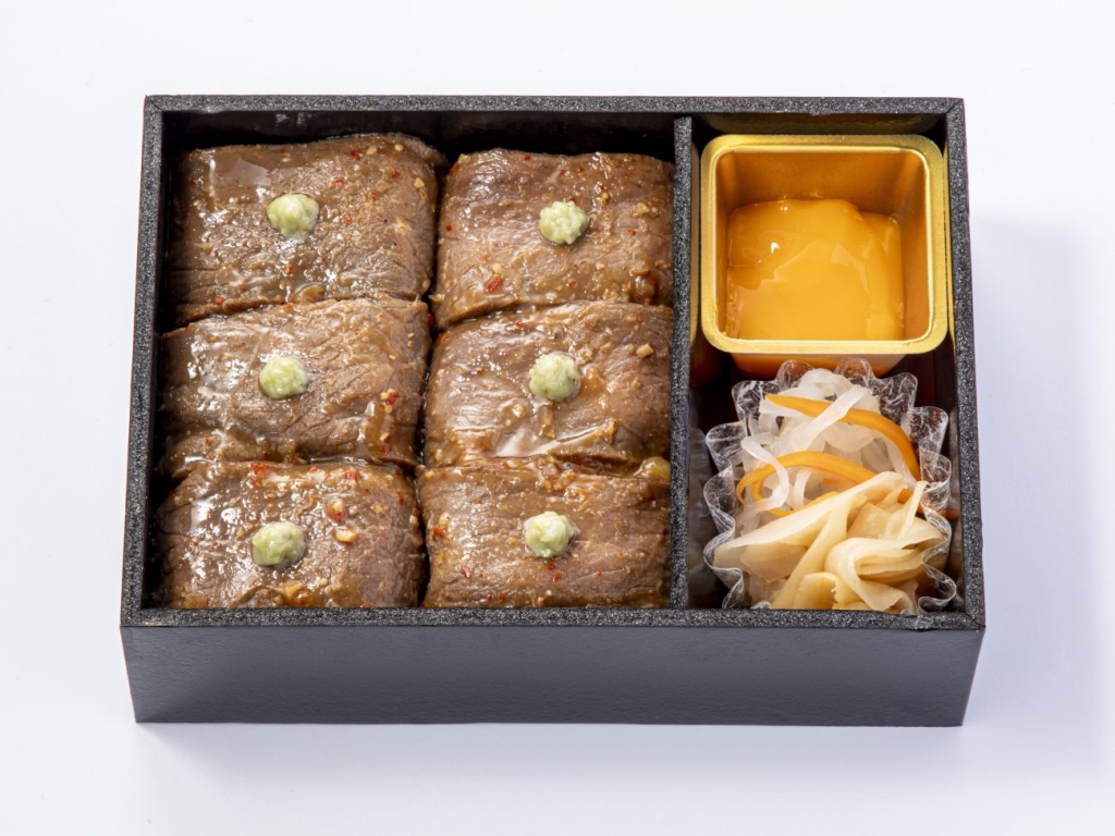 【ゐざさ茶屋】赤レンガ ローストビーフ寿司