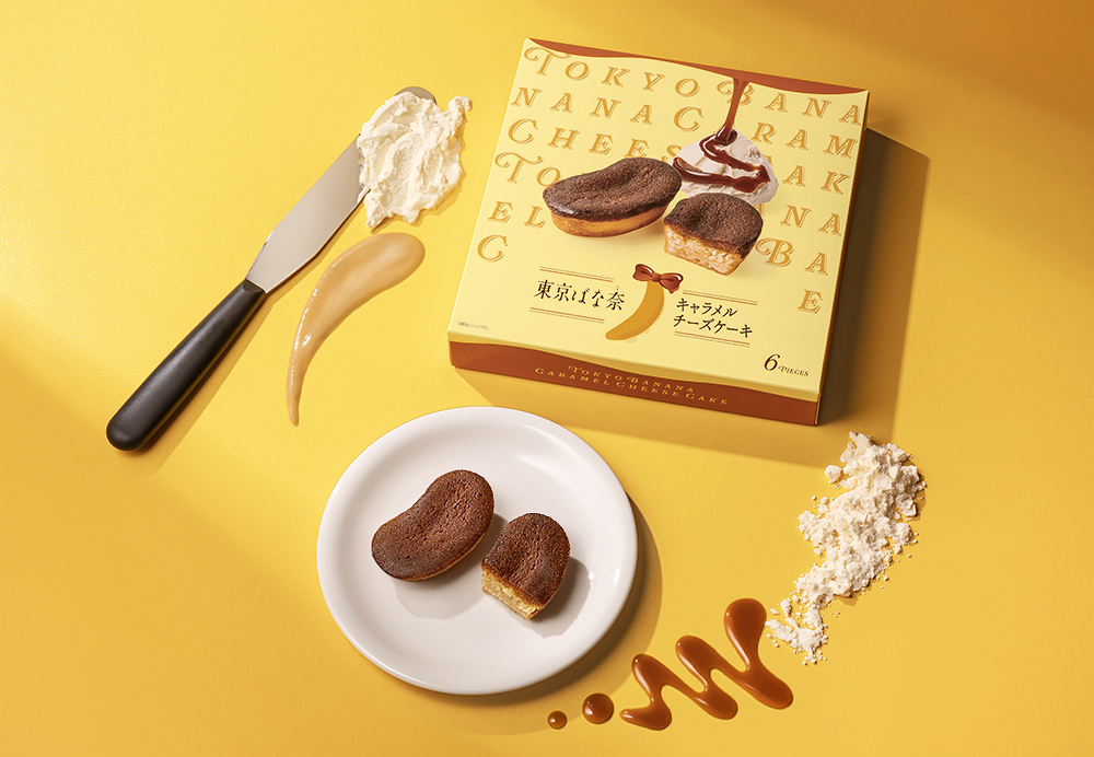 東京ばな奈キャラメルチーズケーキ