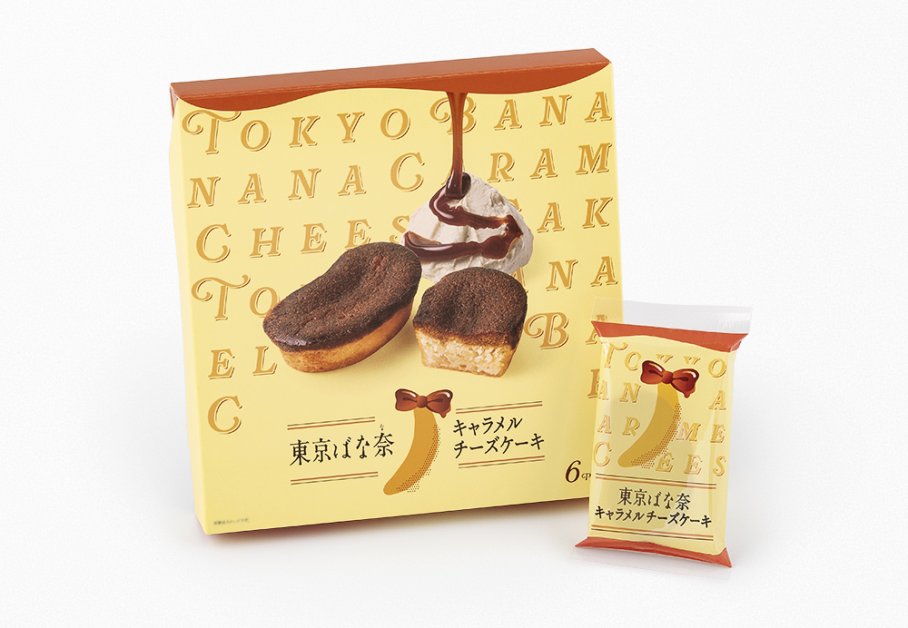 東京ばな奈キャラメルチーズケーキ