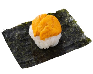 魚べい・元気寿司「うに海苔包み」