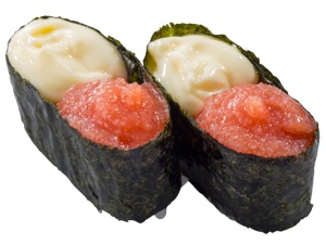 魚べい・元気寿司「たらマヨぐんかん」