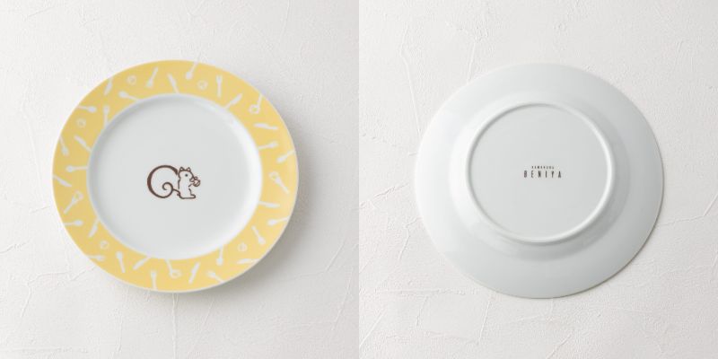 「リスくんプレート」