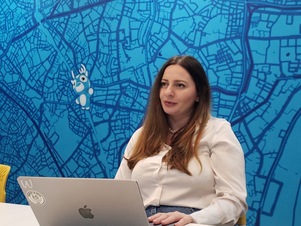 Wolt Japan代表 ナタリア・ヒザニシヴィリ氏