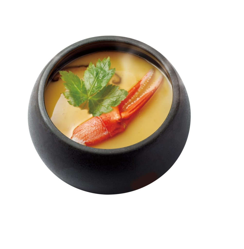2種のずわいがにの贅沢茶碗蒸し