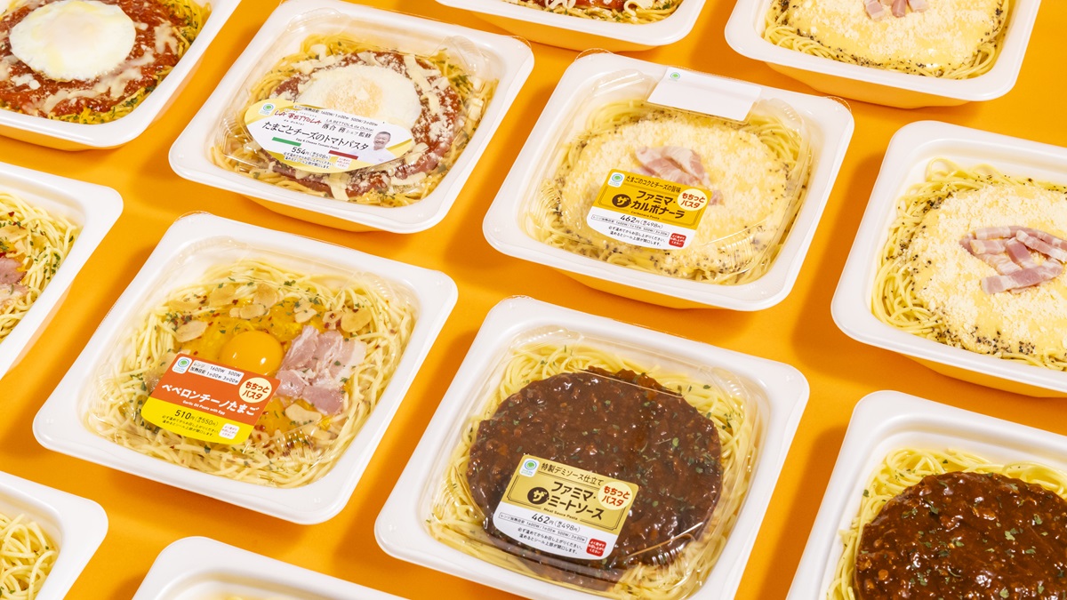 ファミマ「もちっとパスタ」シリーズ展開
