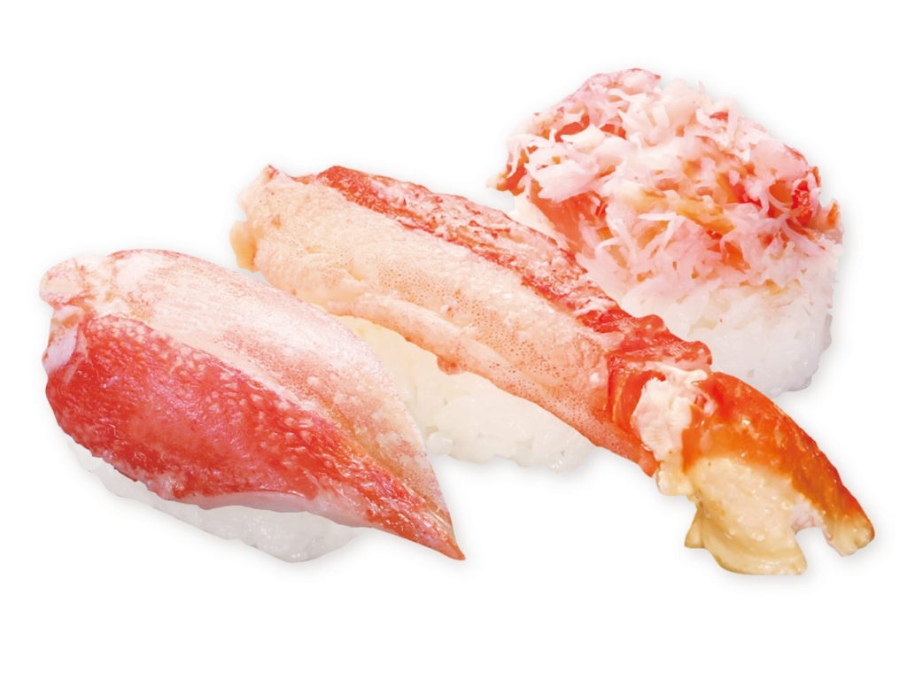 「本ズワイガニ 三種盛り」