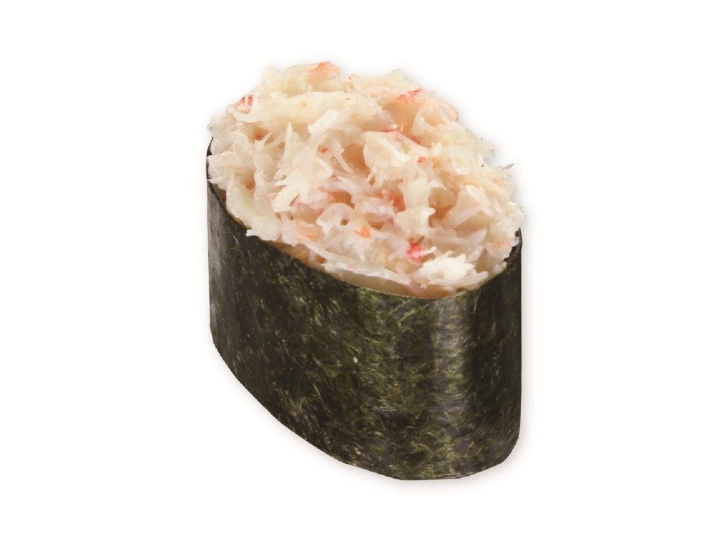 「本ズワイガニ軍艦(1貫)」