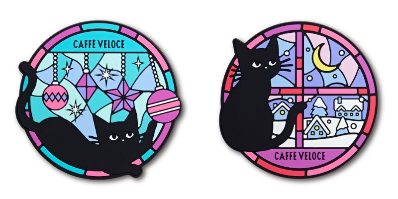 「黒ねこラバーコースター」