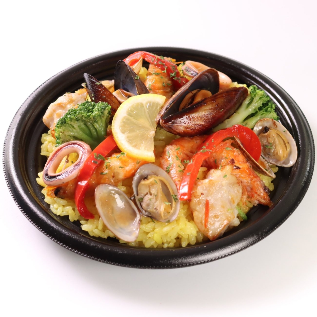 「海鮮パエリア」