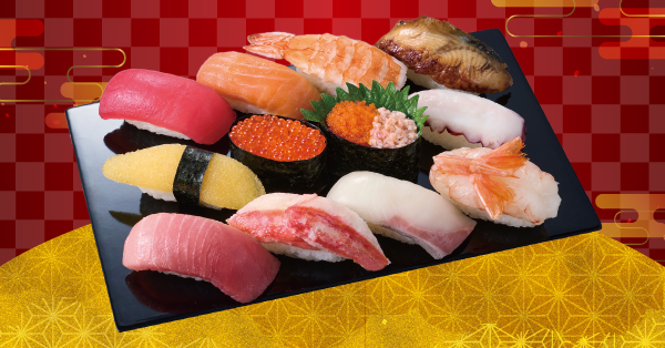 豪華ネタいろいろ「贅沢ごちそう盛」